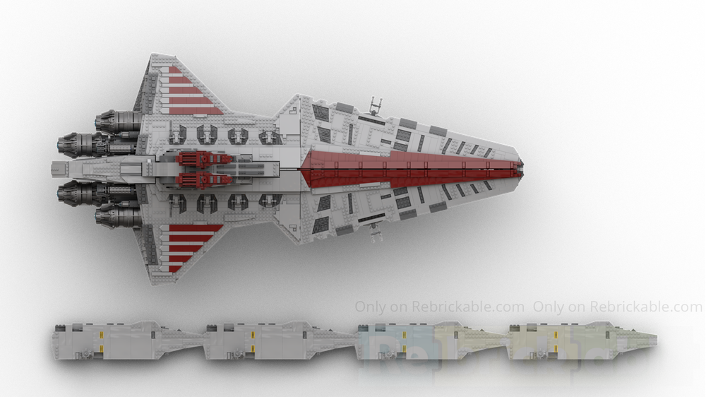 LEGO MOC-261484 USS Gerald R. Ford by sirbuilders12 | Rebrickable ...