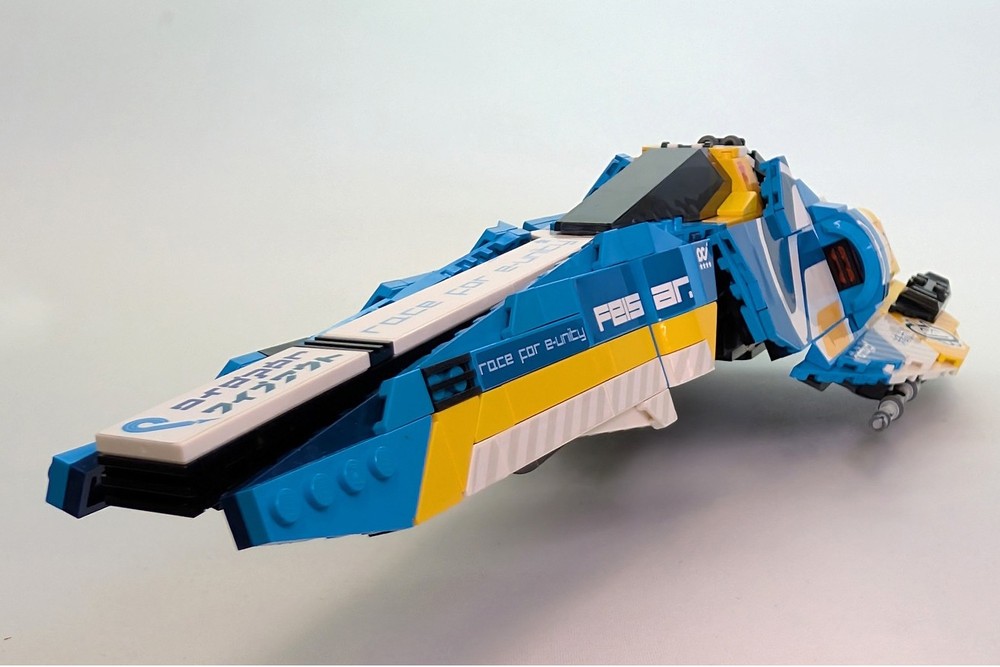 LEGO MOC-261517 WipEout - Feisar Anti-gravity Racer by djdrey909