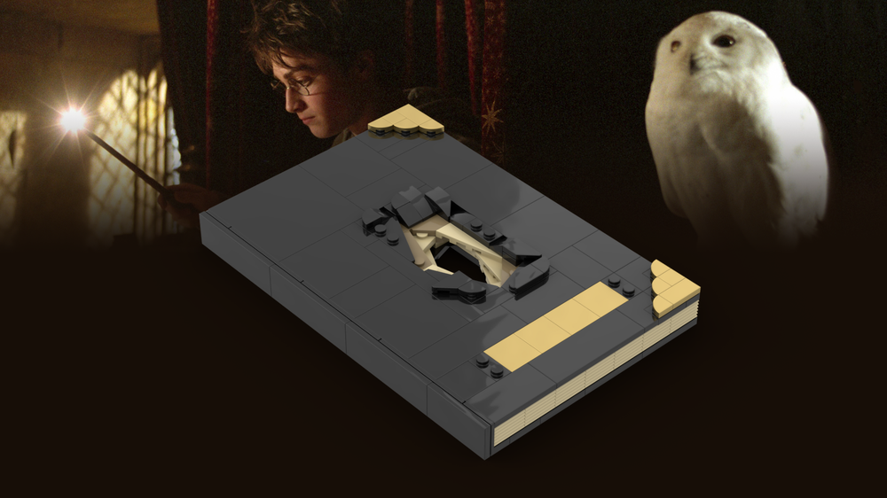 LEGO MOC-261518 HP Tom Riddle's Diary by SylvianMOCs | Rebrickable ...