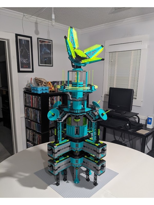 LEGO MOC-261582 Asteroid Deflection Tower - Moonbase collaboration by ...