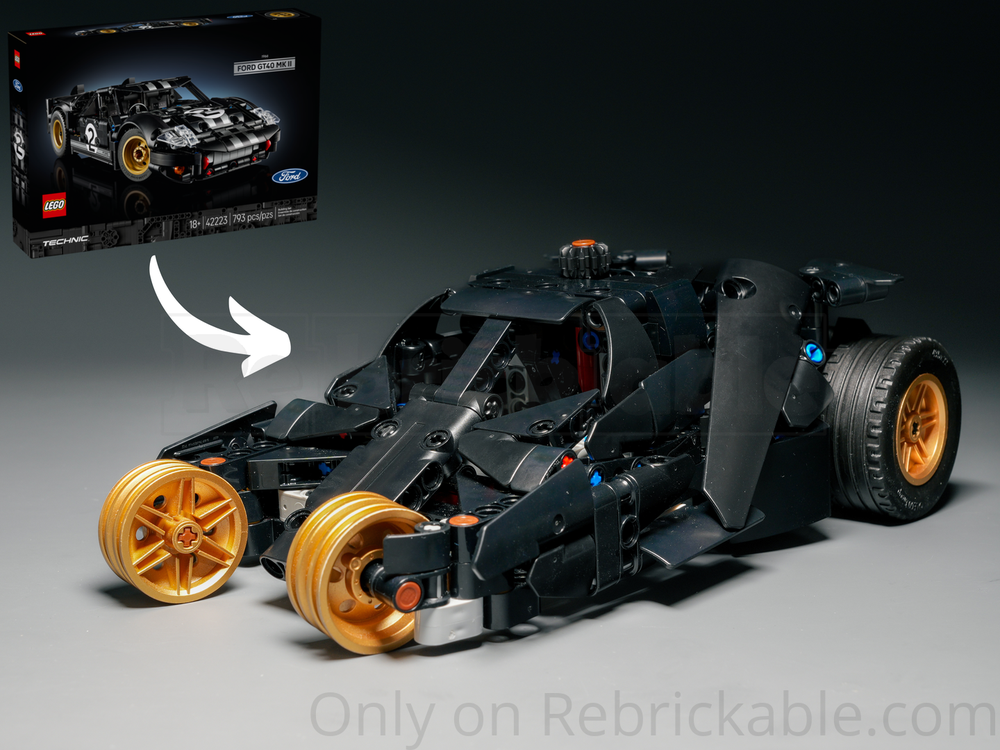LEGO MOC-261629 Tumbler Batmobile (42223 Alternate Build) by