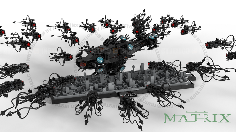 LEGO MOC-261640 Micro Matrix Concept Series PART IV : "Nebuchadnezzar ...