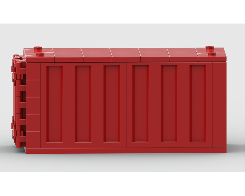 LEGO MOC-261647 Container 20ft by BuMu | Rebrickable - Build with LEGO