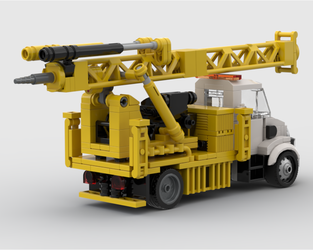 LEGO MOC-261653 Drilling Rig Truck by Pandismo | Rebrickable - Build ...