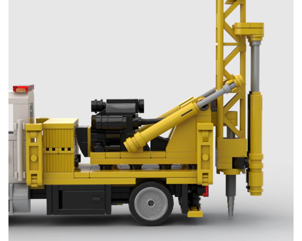 LEGO MOC-261653 Drilling Rig Truck by Pandismo | Rebrickable - Build ...