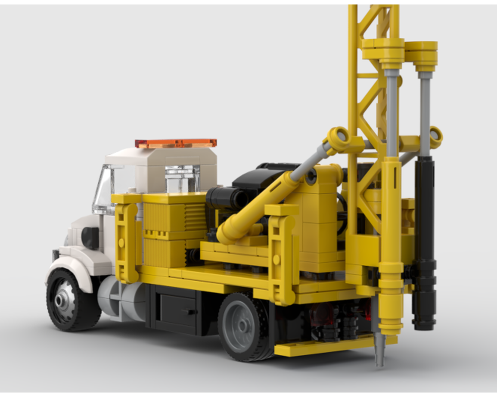 LEGO MOC-261653 Drilling Rig Truck by Pandismo | Rebrickable - Build ...