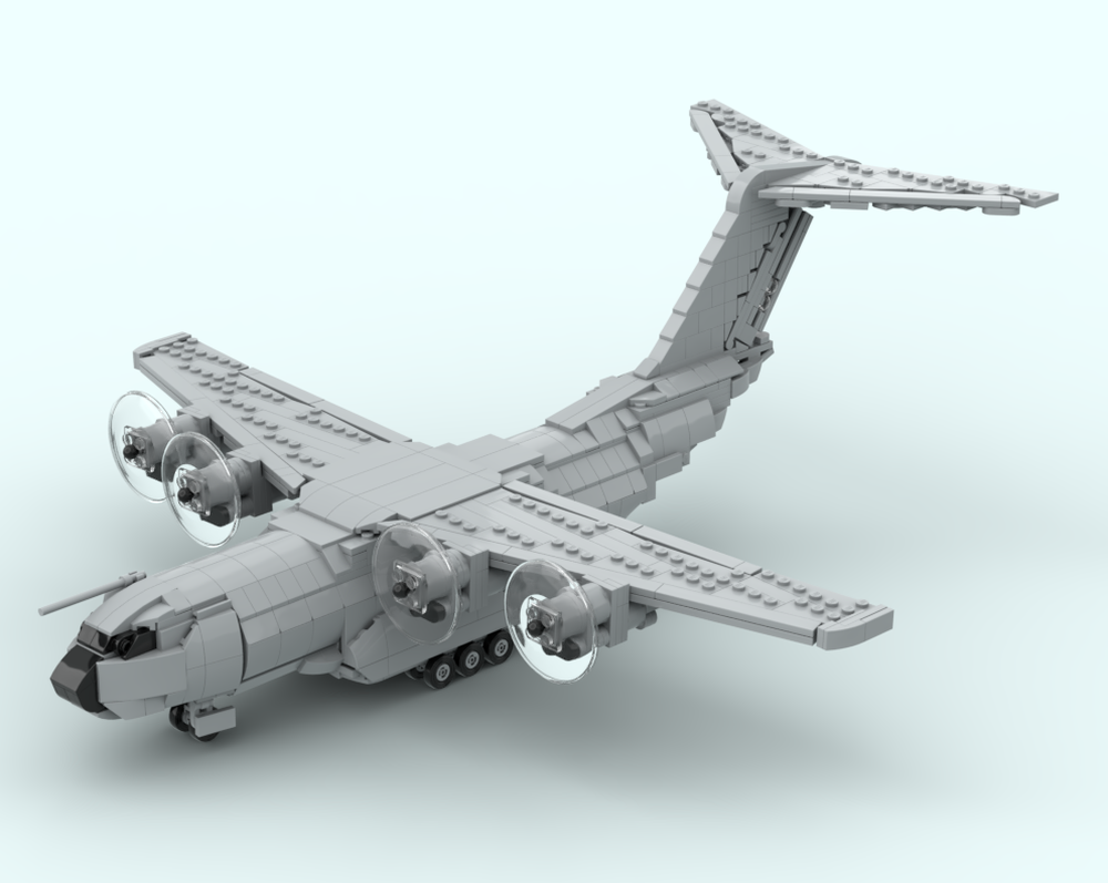 LEGO MOC-261666 Airbus A400M Atlas (1:100) by Boudjeml Builds