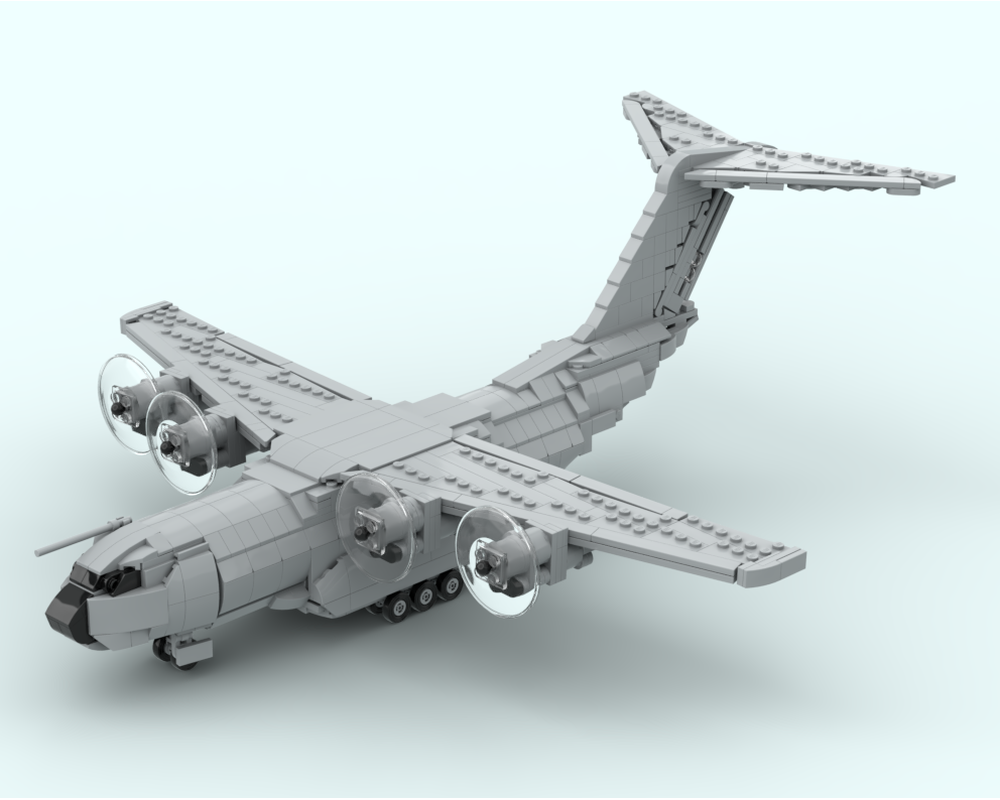 LEGO MOC-261666 Airbus A400M Atlas (1:100) by Boudjeml Builds