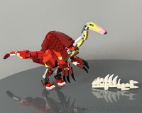 31379 Deinocheirus mirificus (minifig scale)