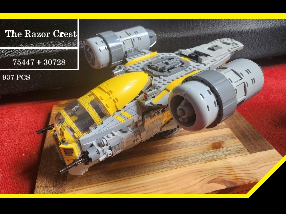 LEGO MOC-261734 Razor Crest Modifications by BigB Bricks and Reviews ...