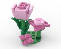 Micro Pink Flowers