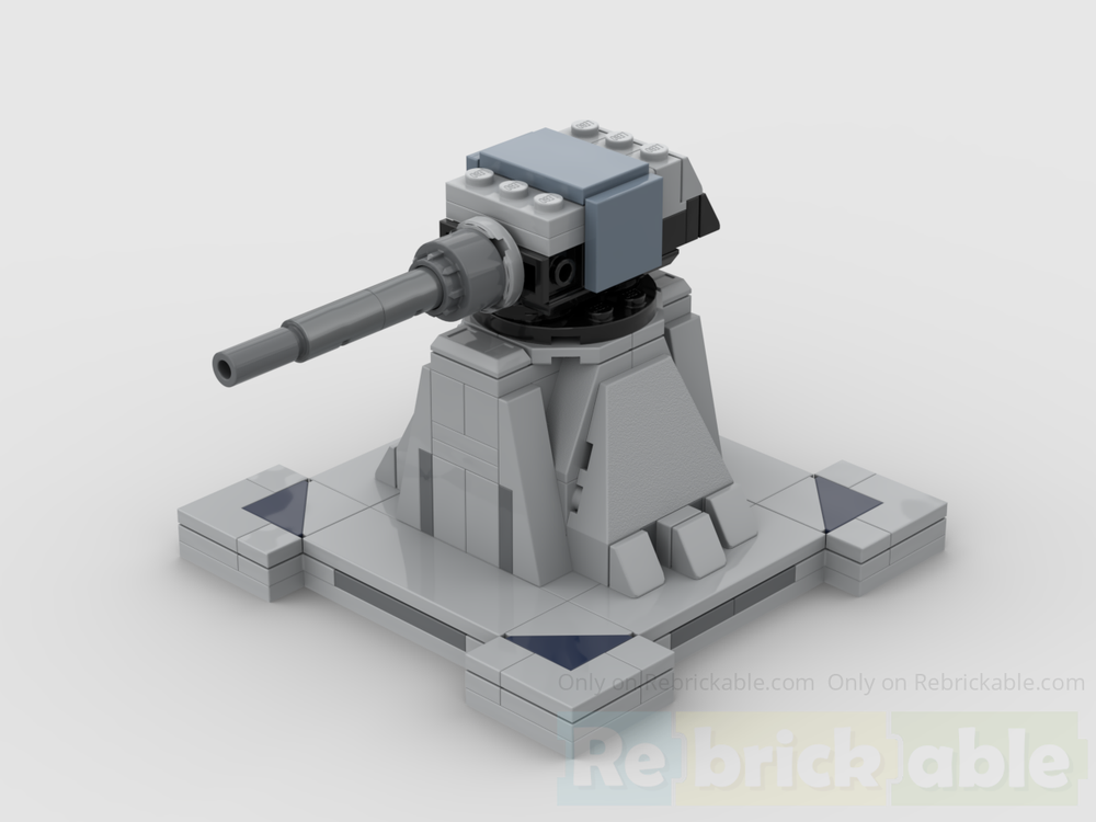LEGO MOC-261804 Bp.2 Anti-Infantry Turret by Spacefarer | Rebrickable ...