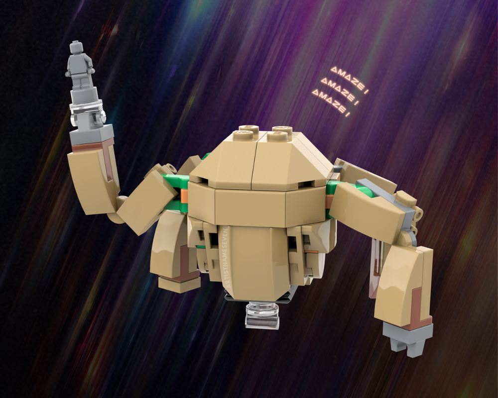 LEGO MOC-261925 Rocky - Project Hail Mary by artistnameseven ...