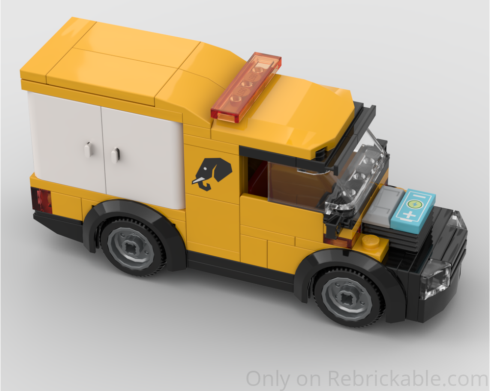 LEGO MOC-261939 Construction Utility Van by DailyWeeklyBuilds ...