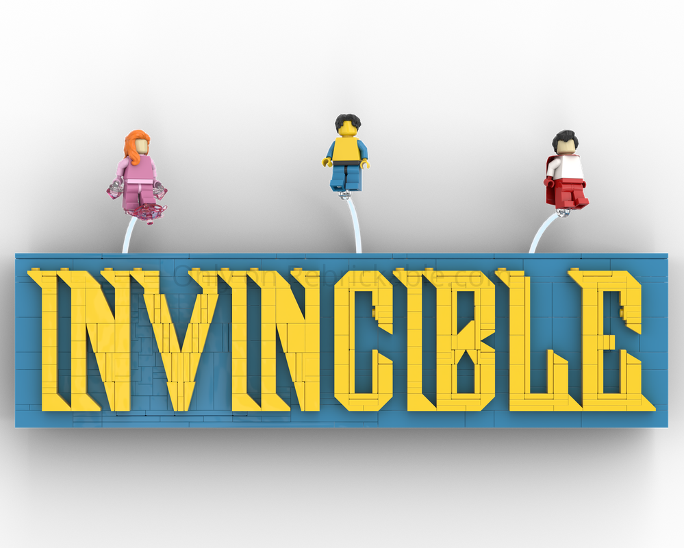 LEGO MOC-262025 INVINCIBLE title card by moc_yoh | Rebrickable - Build ...