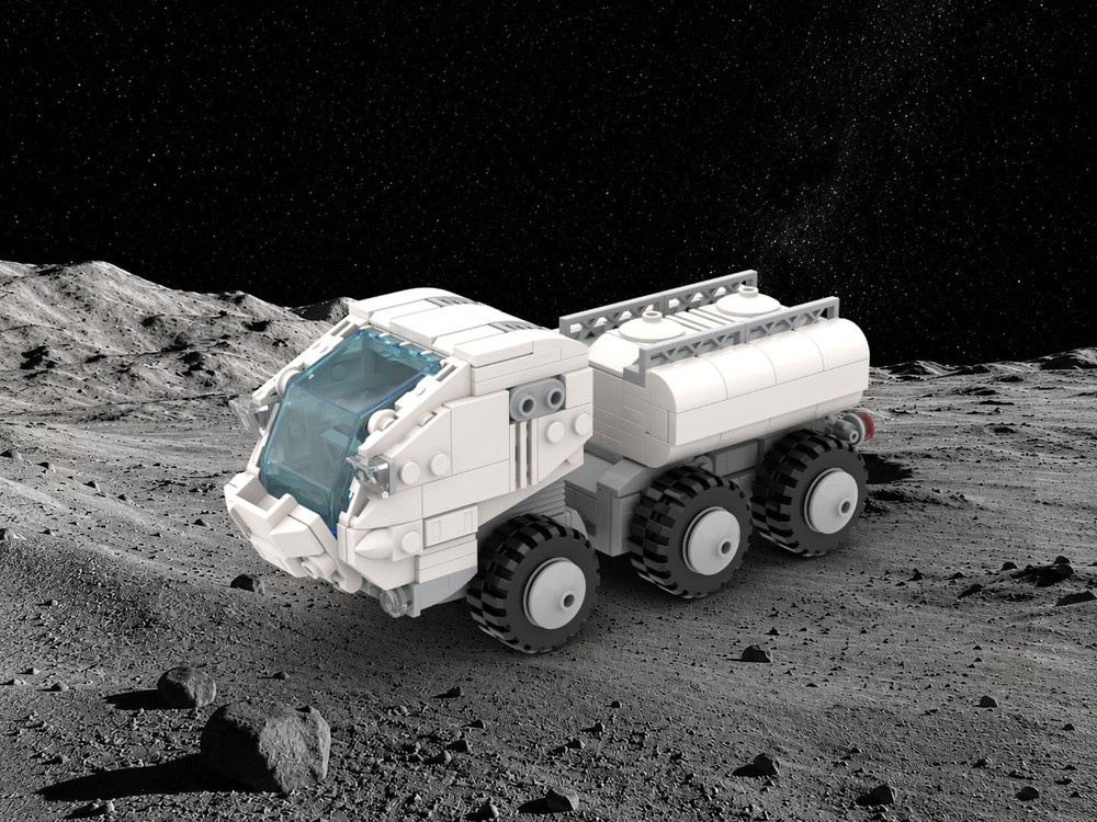 LEGO MOC-262032 6x6 Moon Rover by Blockwise | Rebrickable - Build with LEGO
