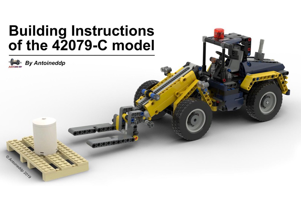 LEGO MOC Wheel Loader - 42079 model by Antoineddp | Rebrickable - Build LEGO