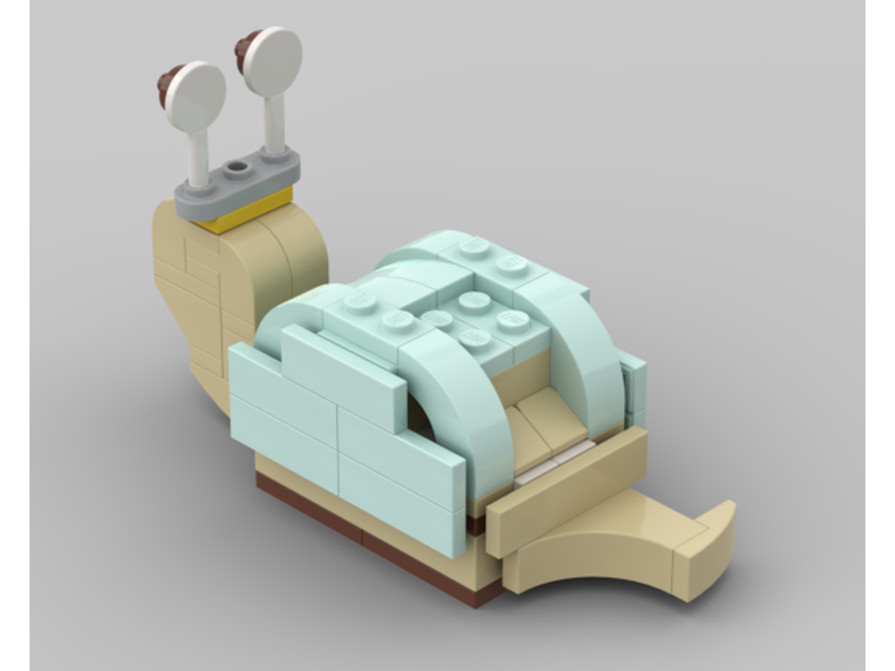 LEGO MOC-262085 31156 Snail by KruegerKlodser | Rebrickable - Build ...