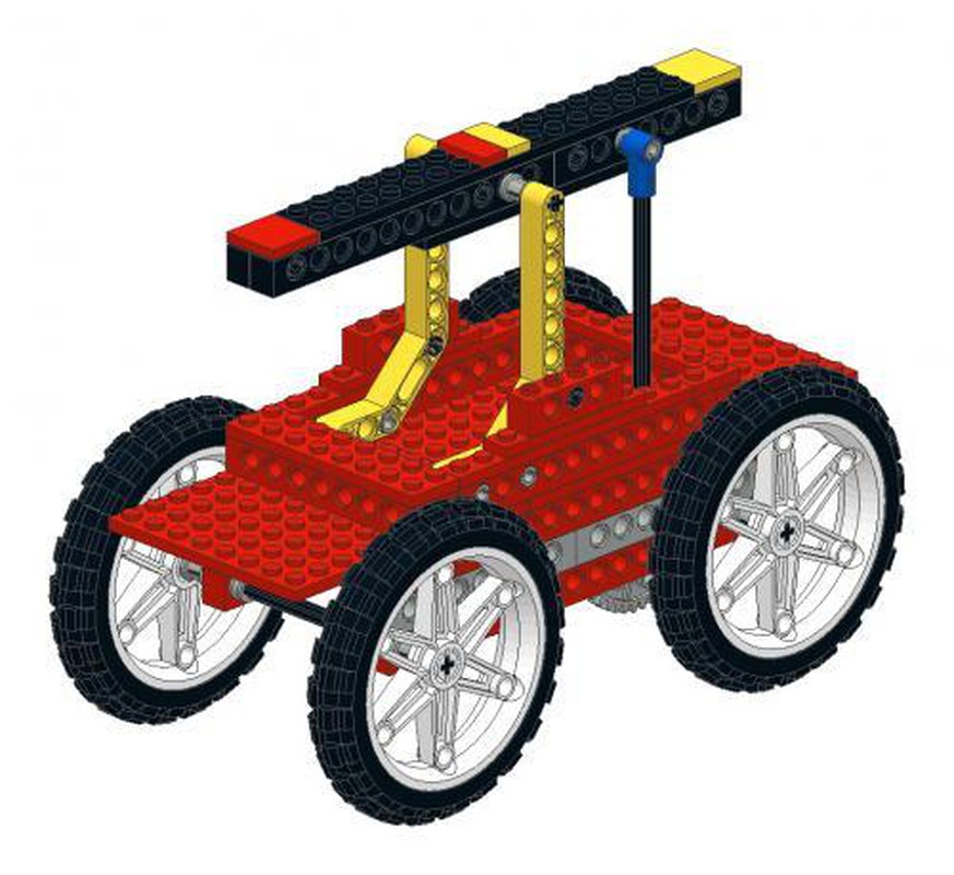 Lego Moc Handcar By Choyer Rebrickable Build With Lego 1912