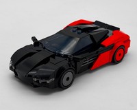 EV Supercar 8-Stud Scale Conversion