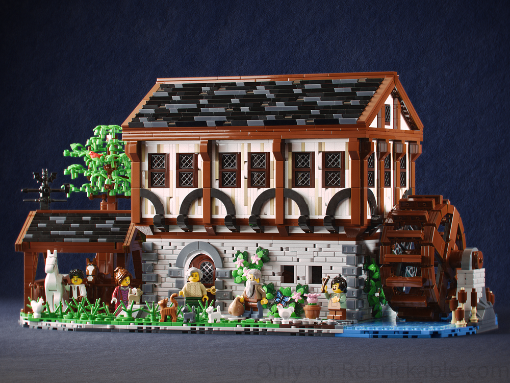 LEGO MOC-262182 Old Grain Mill (BDP11) by themaxfd | Rebrickable ...