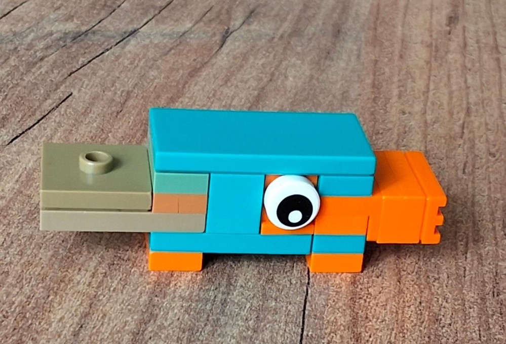 LEGO MOC-262234 Perry the platypus(pet form) by Ewoks | Rebrickable ...