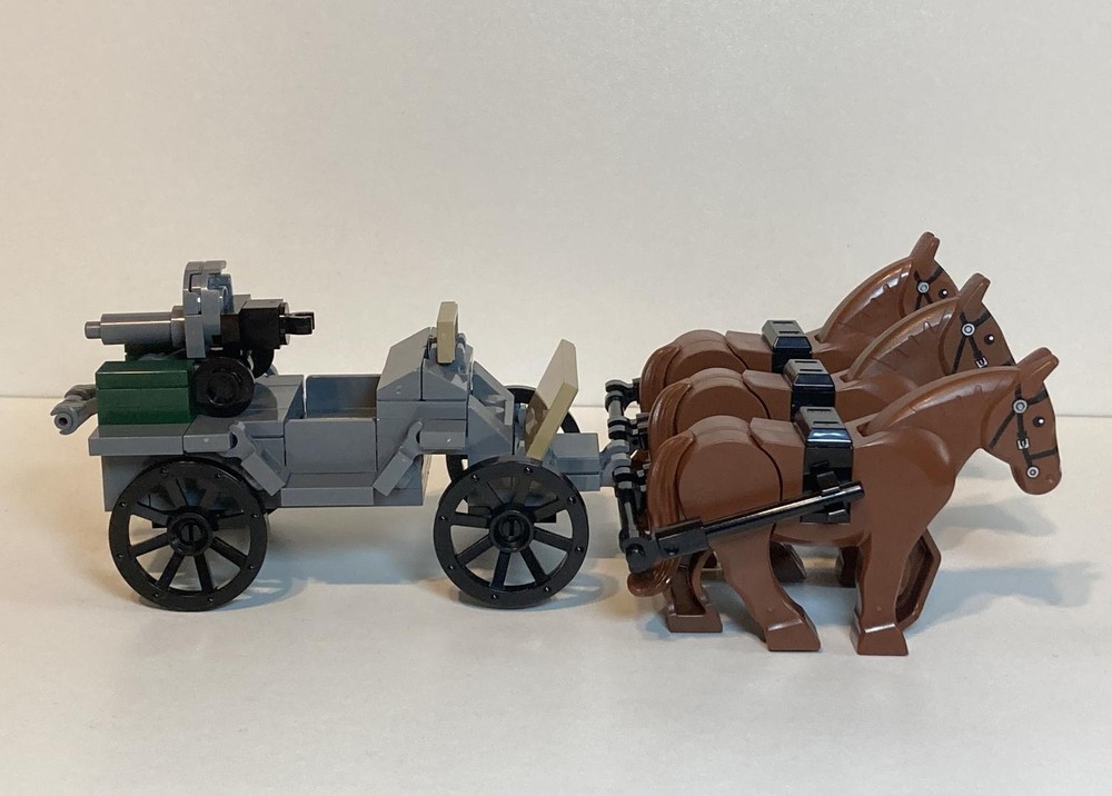 LEGO MOC-262299 Tachanka (WW1/WW2 Machine Gun Wagon) by Gregnat3 ...