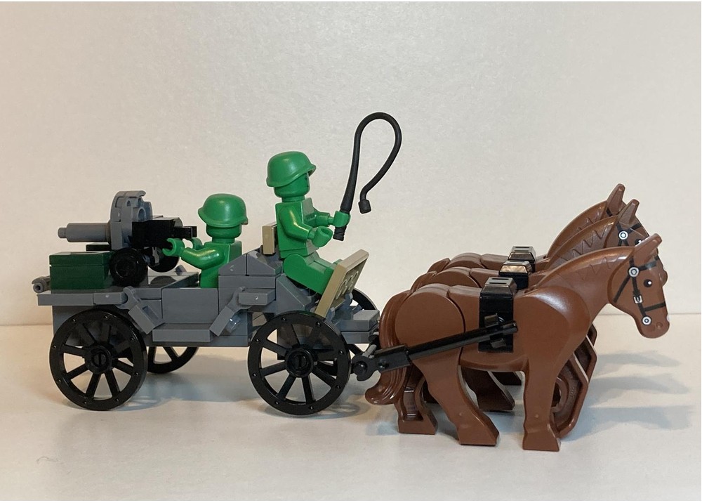 LEGO MOC-262299 Tachanka (WW1/WW2 Machine Gun Wagon) by Gregnat3 ...