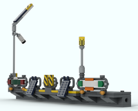 Ninjago City style - New Hashima Walkway