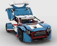 Lego technic 42077 RWD buwizz 3.0 mode + PU L motor for steering