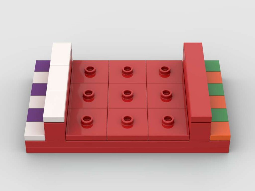 LEGO MOC-262449 tic tac toe by Seyqhq | Rebrickable - Build with LEGO