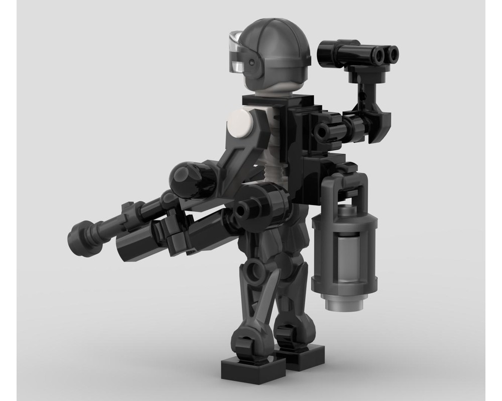 LEGO MOC-262488 Cyborg Incinerator MKII by RTbricks | Rebrickable ...