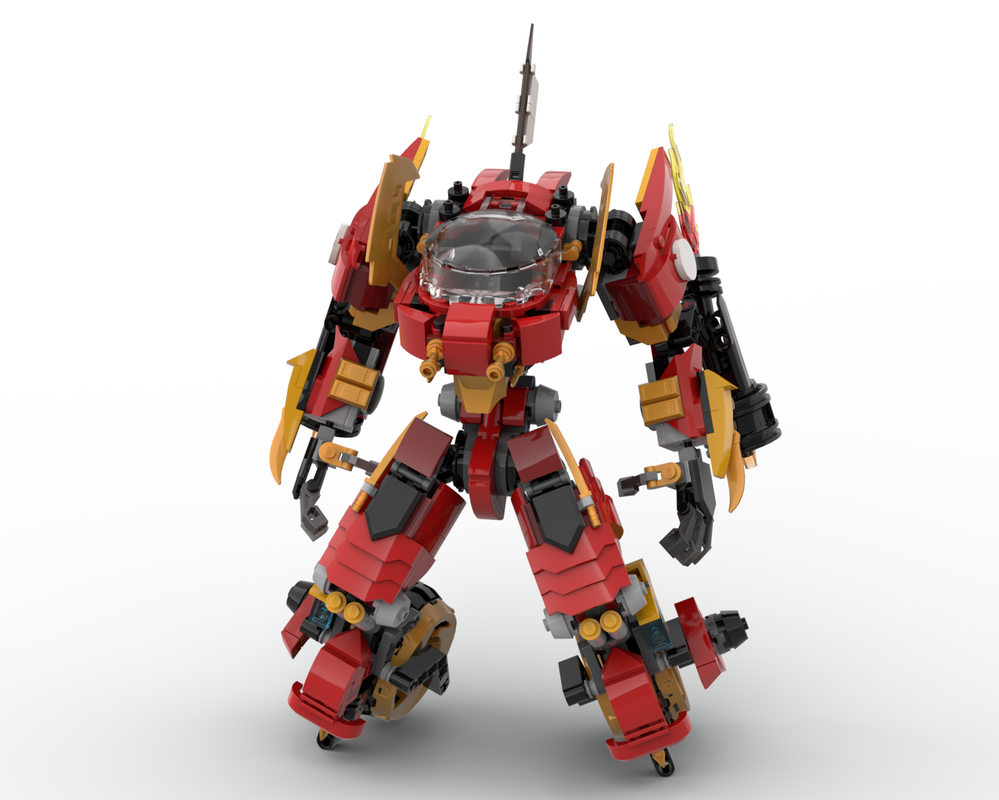 LEGO MOC-262491 Kai's Racing Mech by WyndGekko | Rebrickable - Build ...