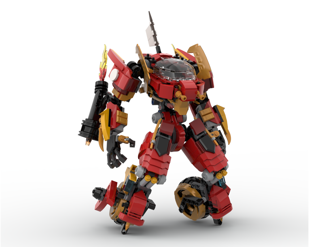 LEGO MOC-262491 Kai's Racing Mech by WyndGekko | Rebrickable - Build ...