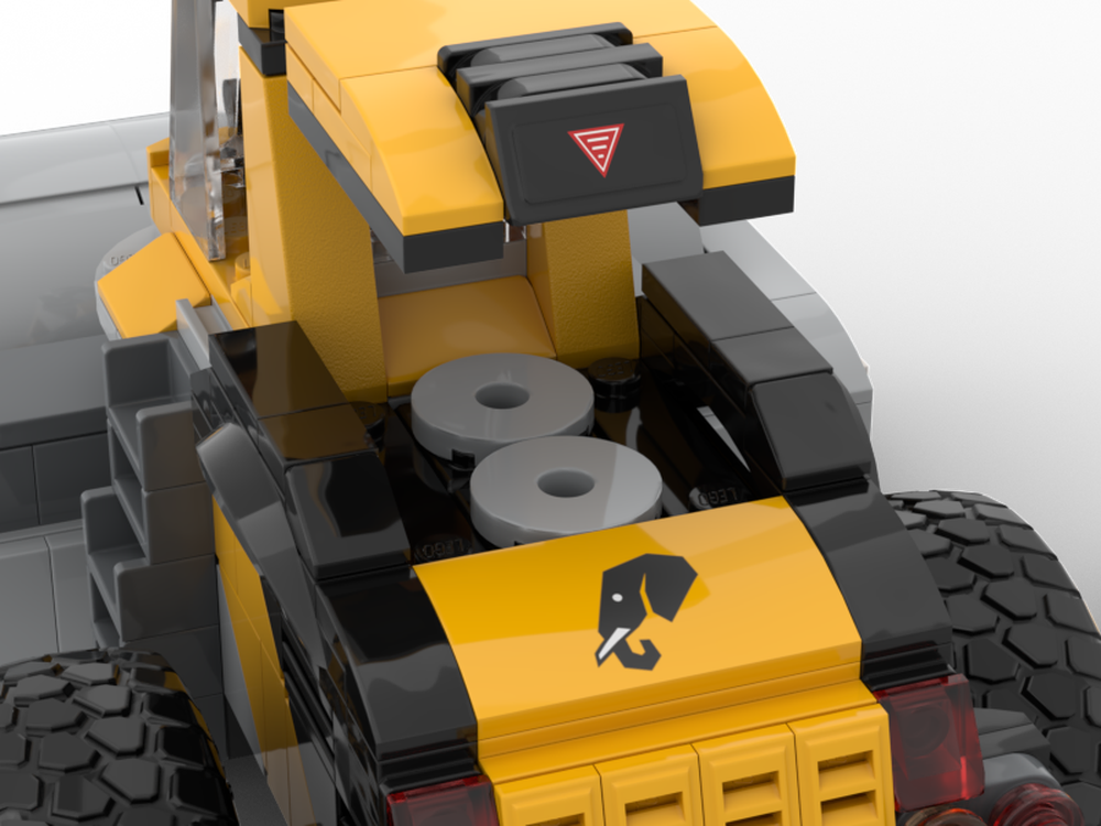 LEGO MOC-262524 Construction Steamroller - 7746 Revamp by BrickAlchemy ...