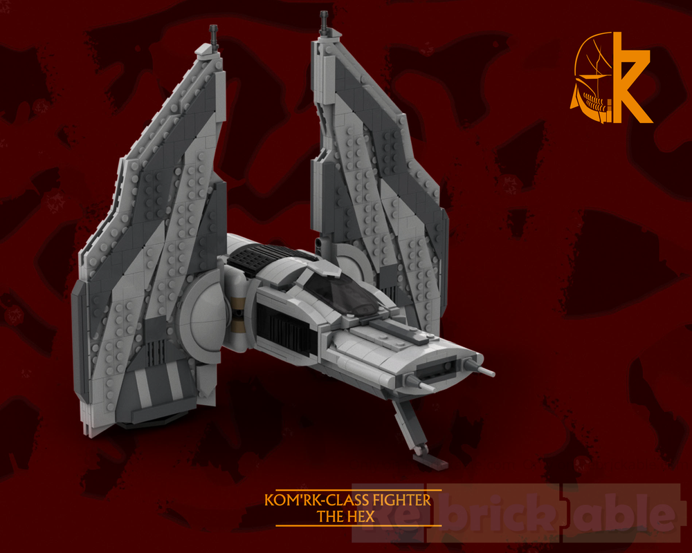 LEGO MOC-262545 Kom'rk-Class Fighter - The Hex by TheKrokiet by ...