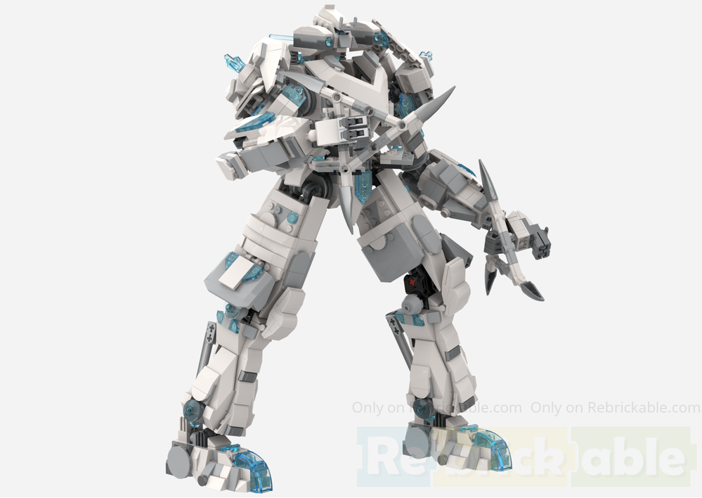 LEGO MOC-262619 Ice Titan Mech - Ninjago by GoldengamerLego ...