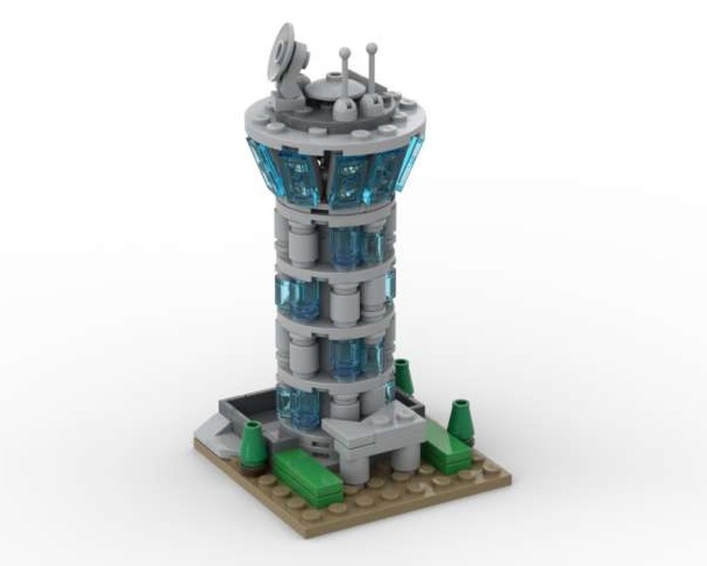 LEGO MOC-262729 Jurassic WTG: ACU Security Tower Modular Unit by ...
