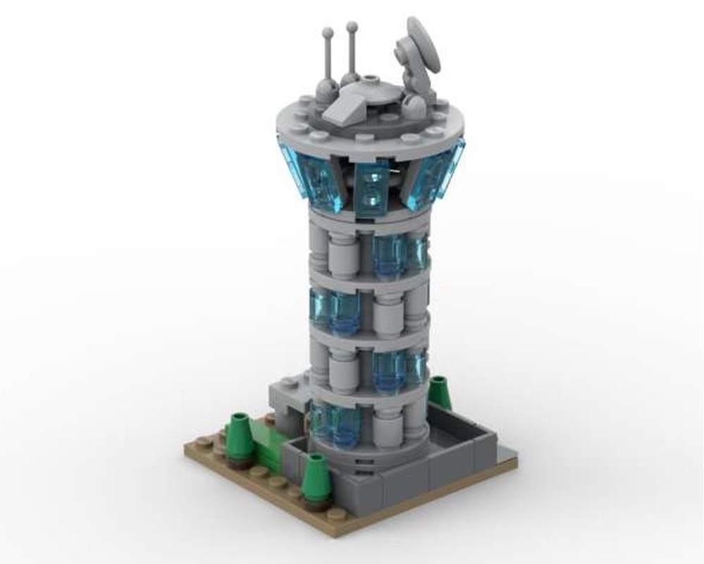 LEGO MOC-262729 Jurassic WTG: ACU Security Tower Modular Unit by ...