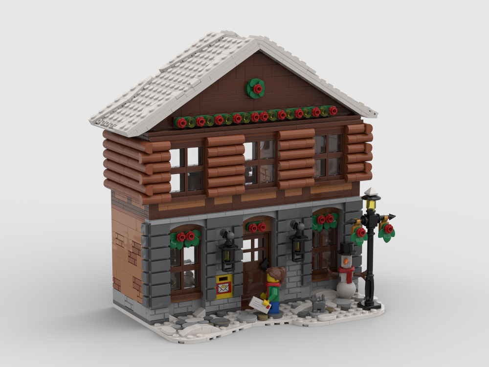 LEGO MOC-262752 Alpine Postal Office (TM-2026-013) by TyrolMOCs