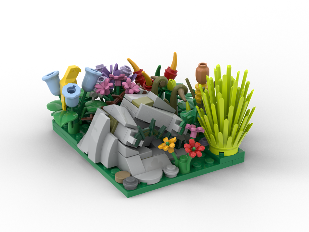 LEGO MOC-262797 🌿 EMERALD ISLANDS ATOL – ROCKS & WILDFLOWERS by ...
