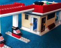 gas station