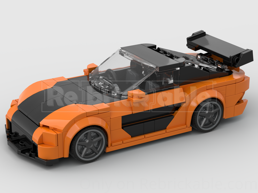 hirokunページ LEGO MOC-262801 Han's Mazda Rx7 Veilside by MocsByB | Rebrickable