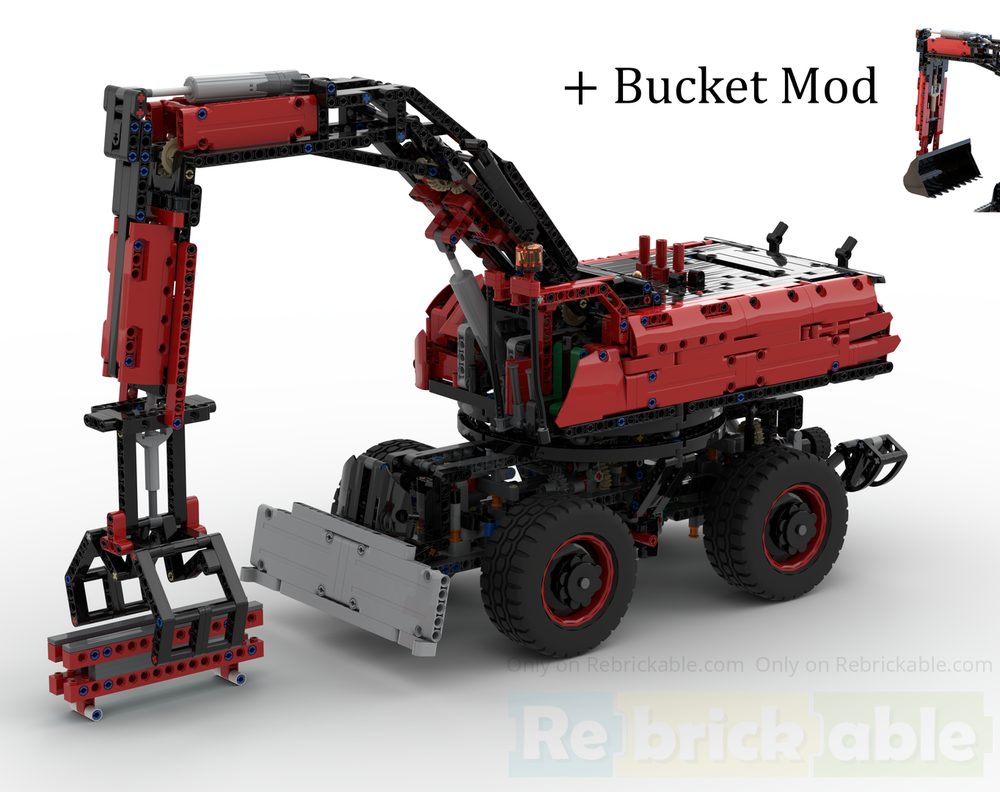LEGO MOC-262827 Material Handler (42082 Alternate) by etaleTechnic
