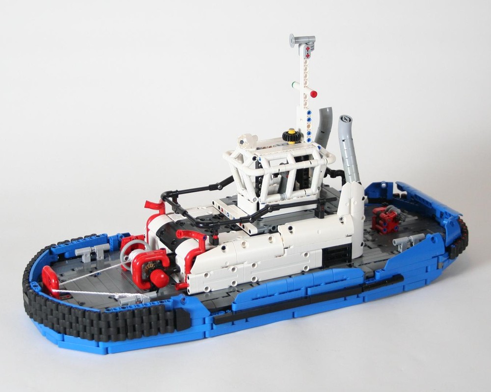 LEGO MOC-262901 6542 Bigger Tugboat by thirdwigg | Rebrickable