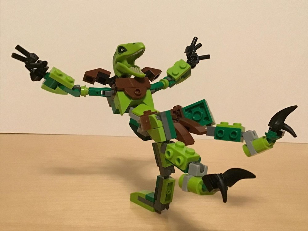 LEGO MOC-262912 Raptor Warrior by actioncharles | Rebrickable - Build ...
