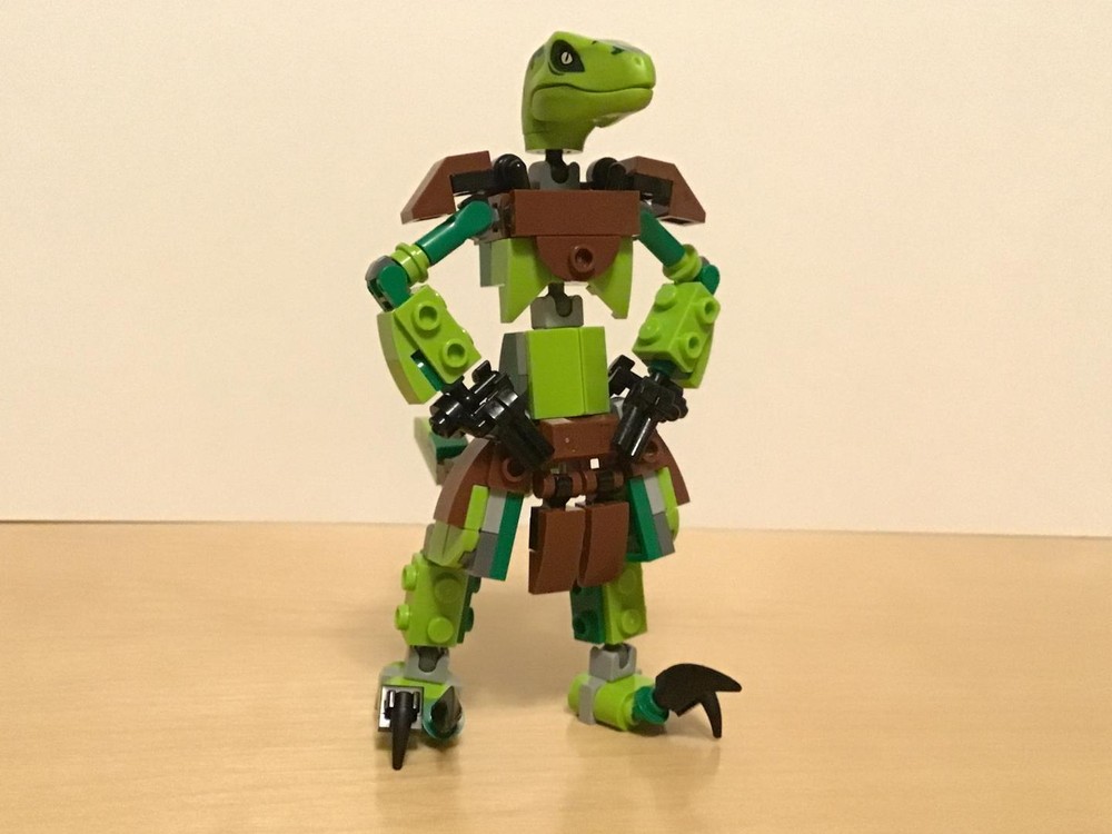LEGO MOC-262912 Raptor Warrior by actioncharles | Rebrickable - Build ...