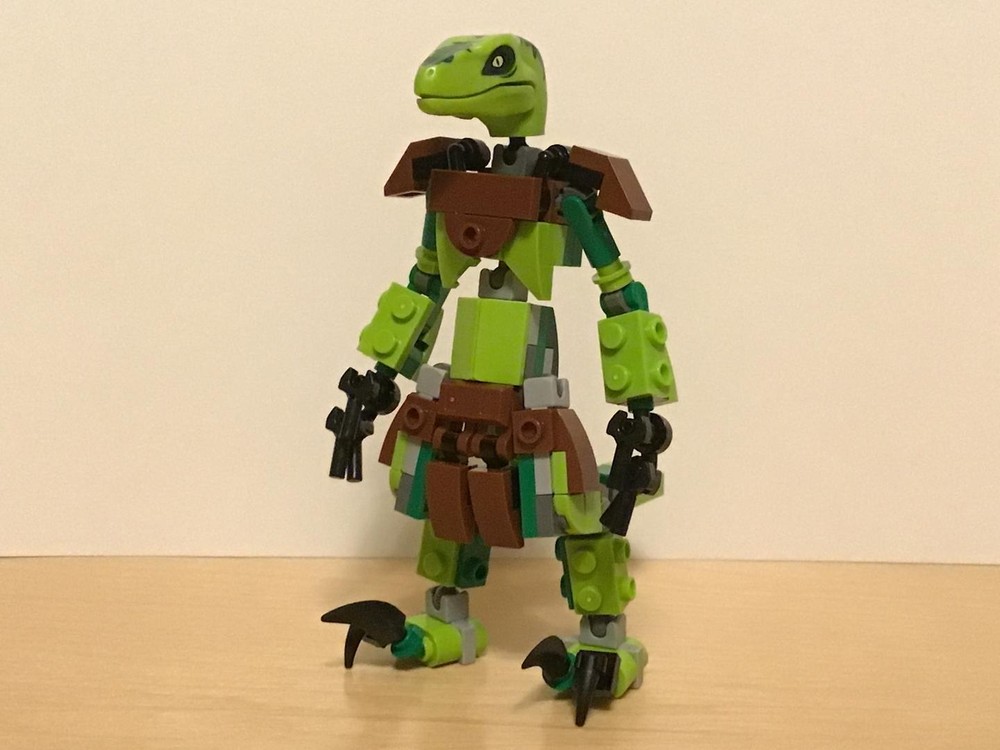 LEGO MOC-262912 Raptor Warrior by actioncharles | Rebrickable - Build ...