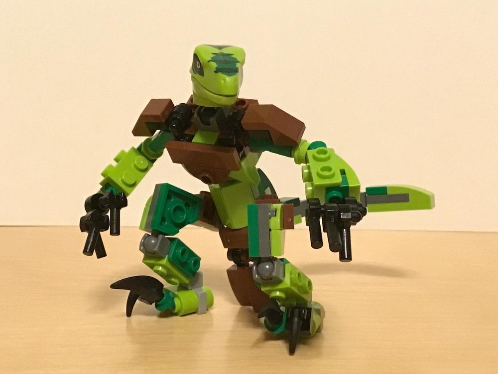 LEGO MOC-262912 Raptor Warrior by actioncharles | Rebrickable - Build ...