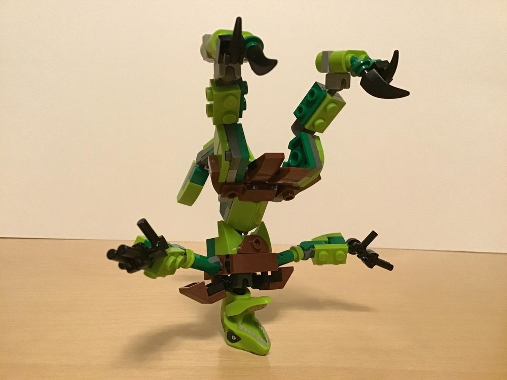 LEGO MOC-262912 Raptor Warrior by actioncharles | Rebrickable - Build ...